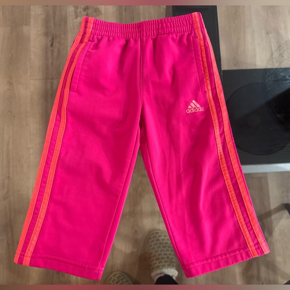 adidas Other - 🩷 ADIDAS Kids Pink Track Pants - 2T